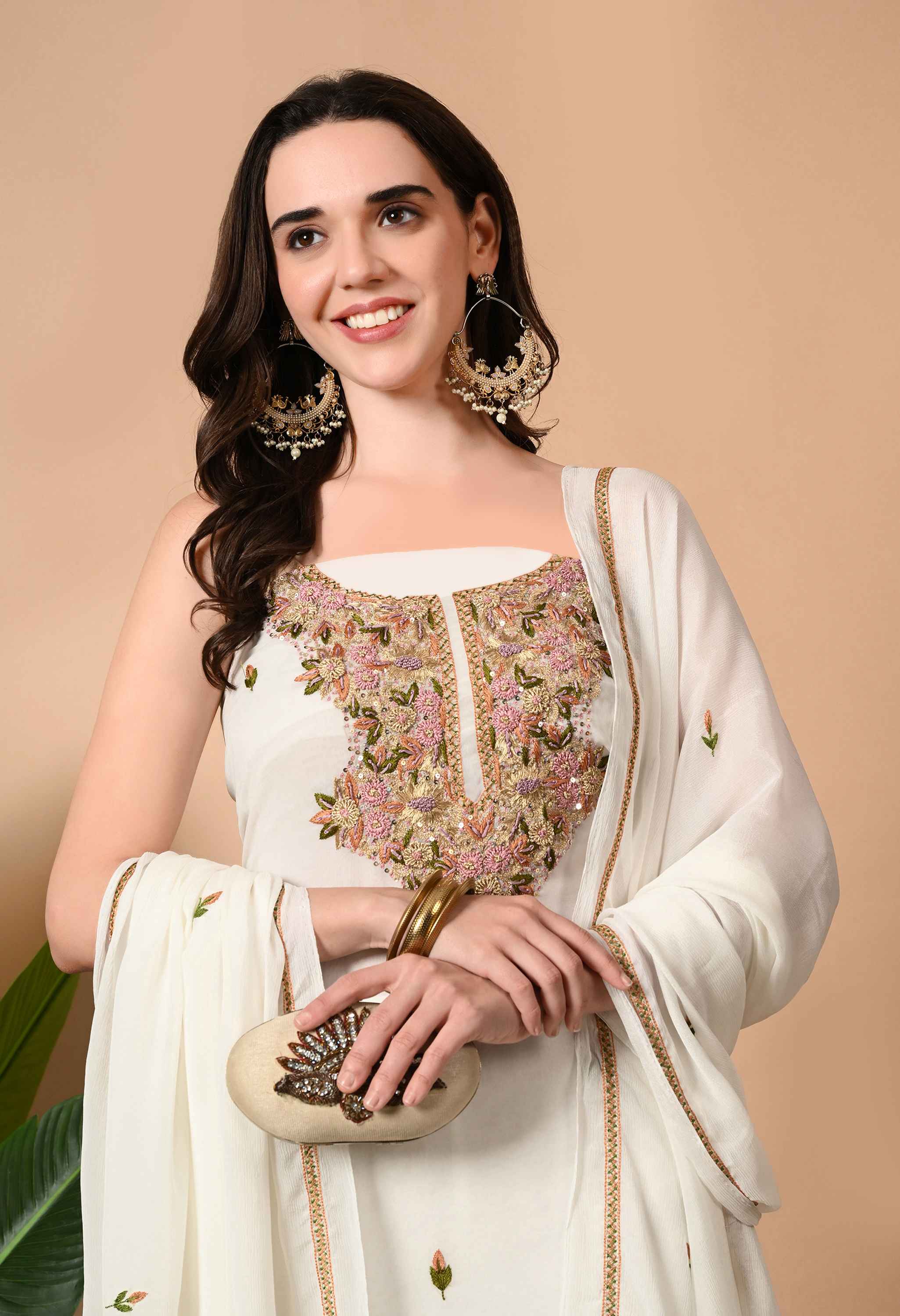Handwork georgette suit sets