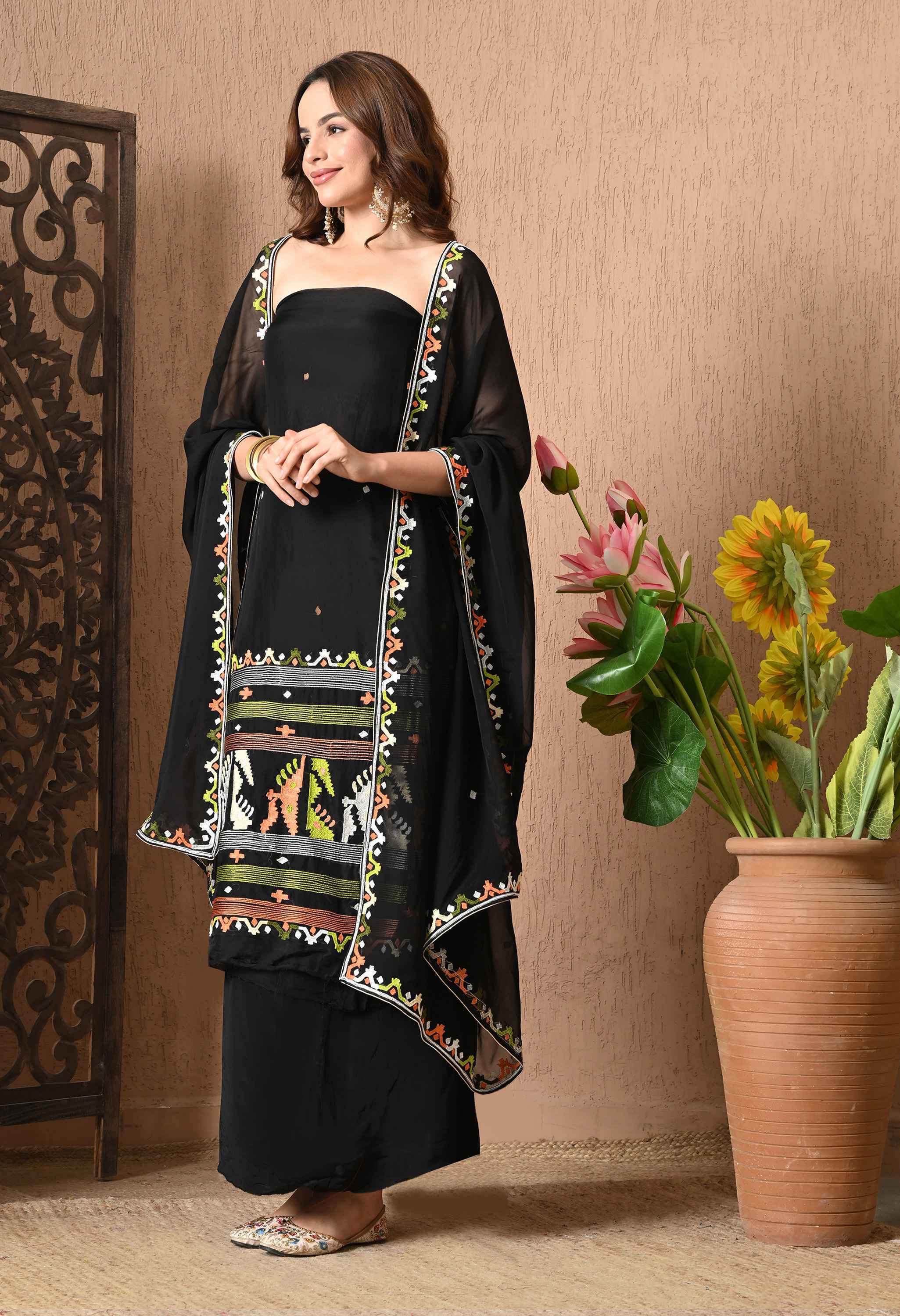 Best Party Wear Black Salwar and Suit