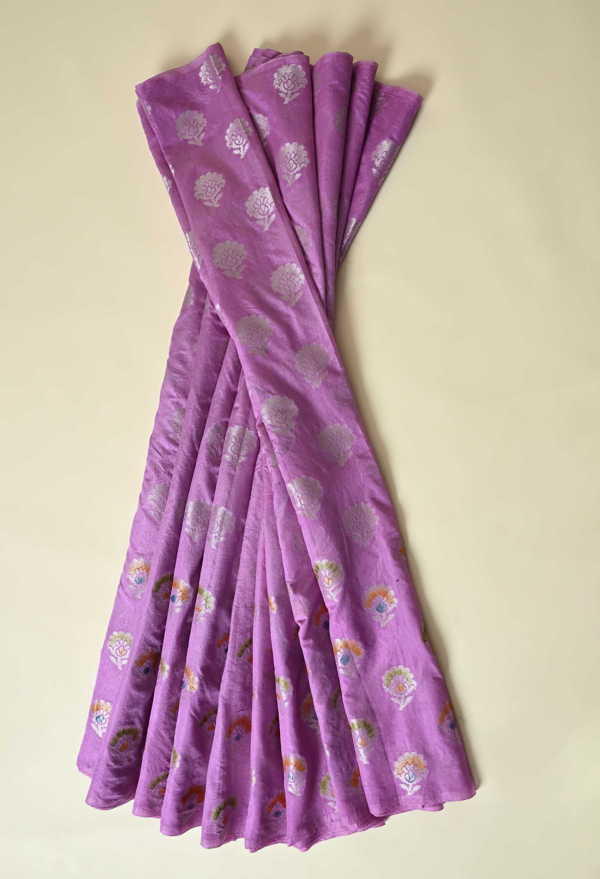 Banarasi Silk Purple Saree