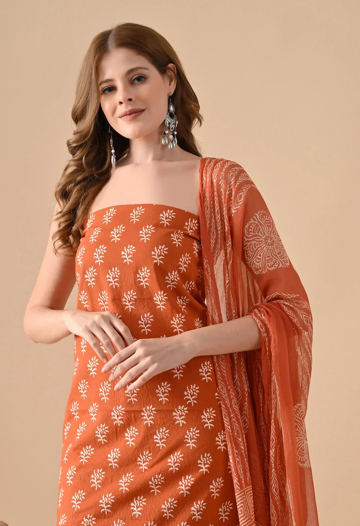 Cotton salwar suits for festive season