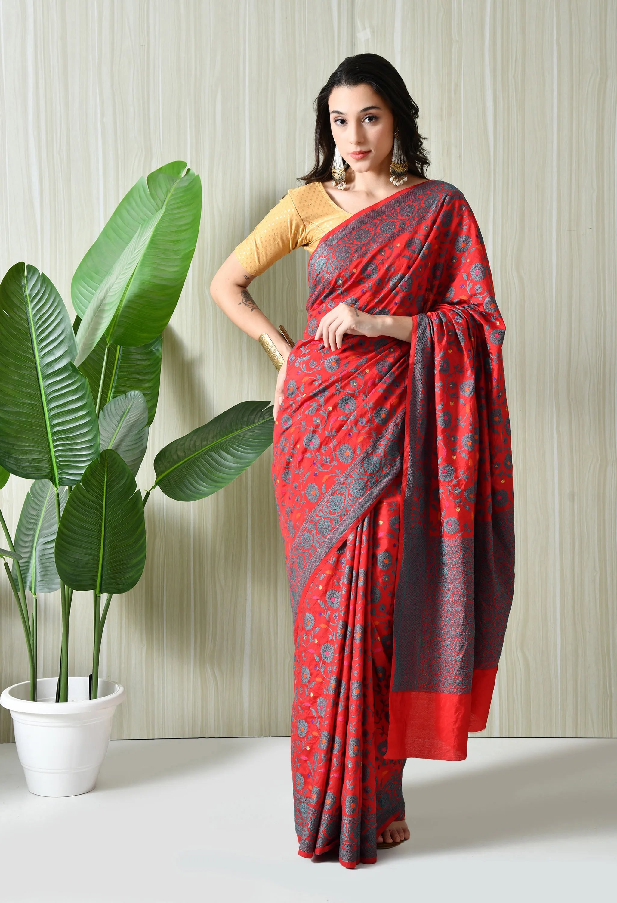 Latest designer silk saree collection 2025