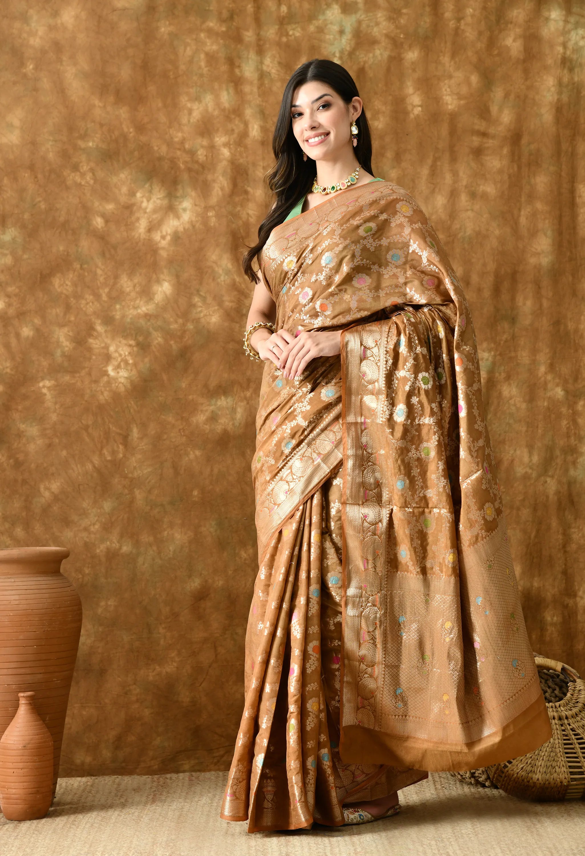 Latest festive silk saree collection 