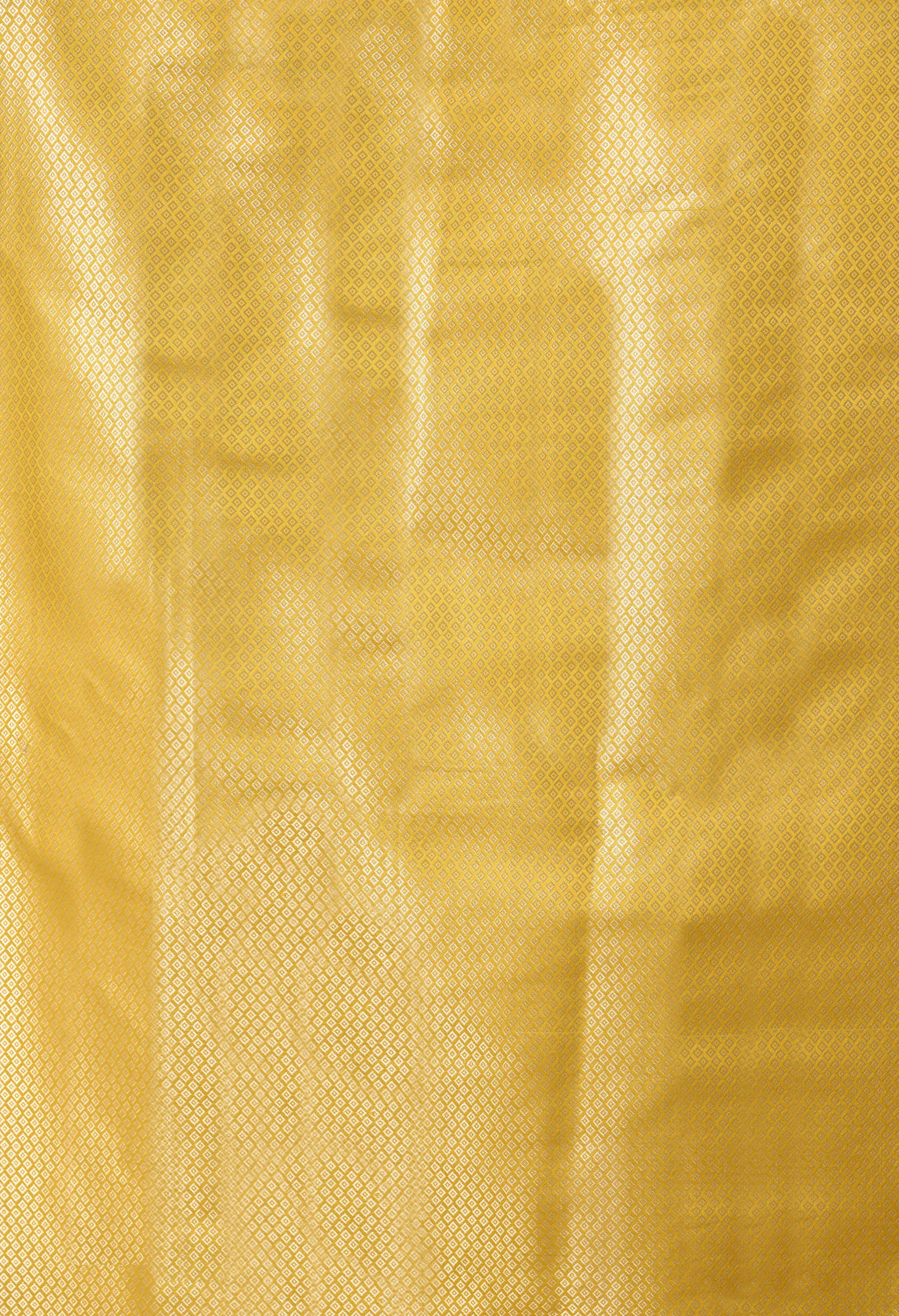 Latest silk yellow saree collection