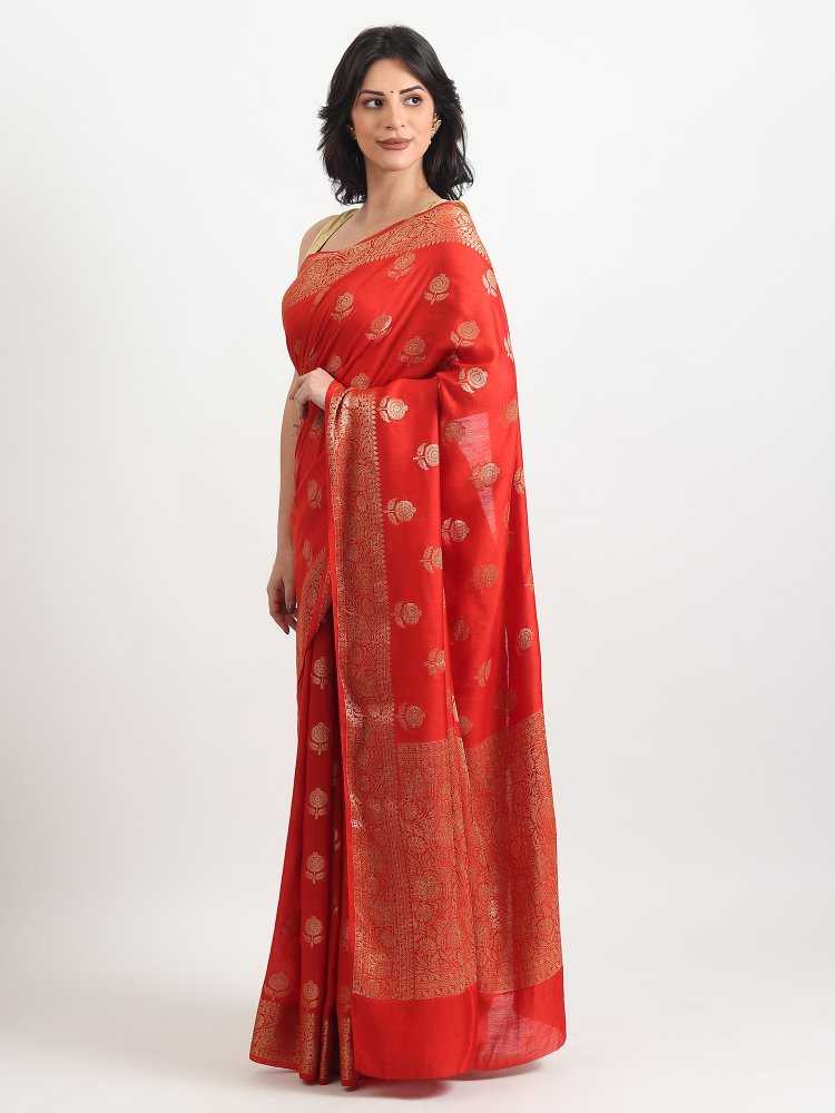 Lightweight Banarasi silk saree