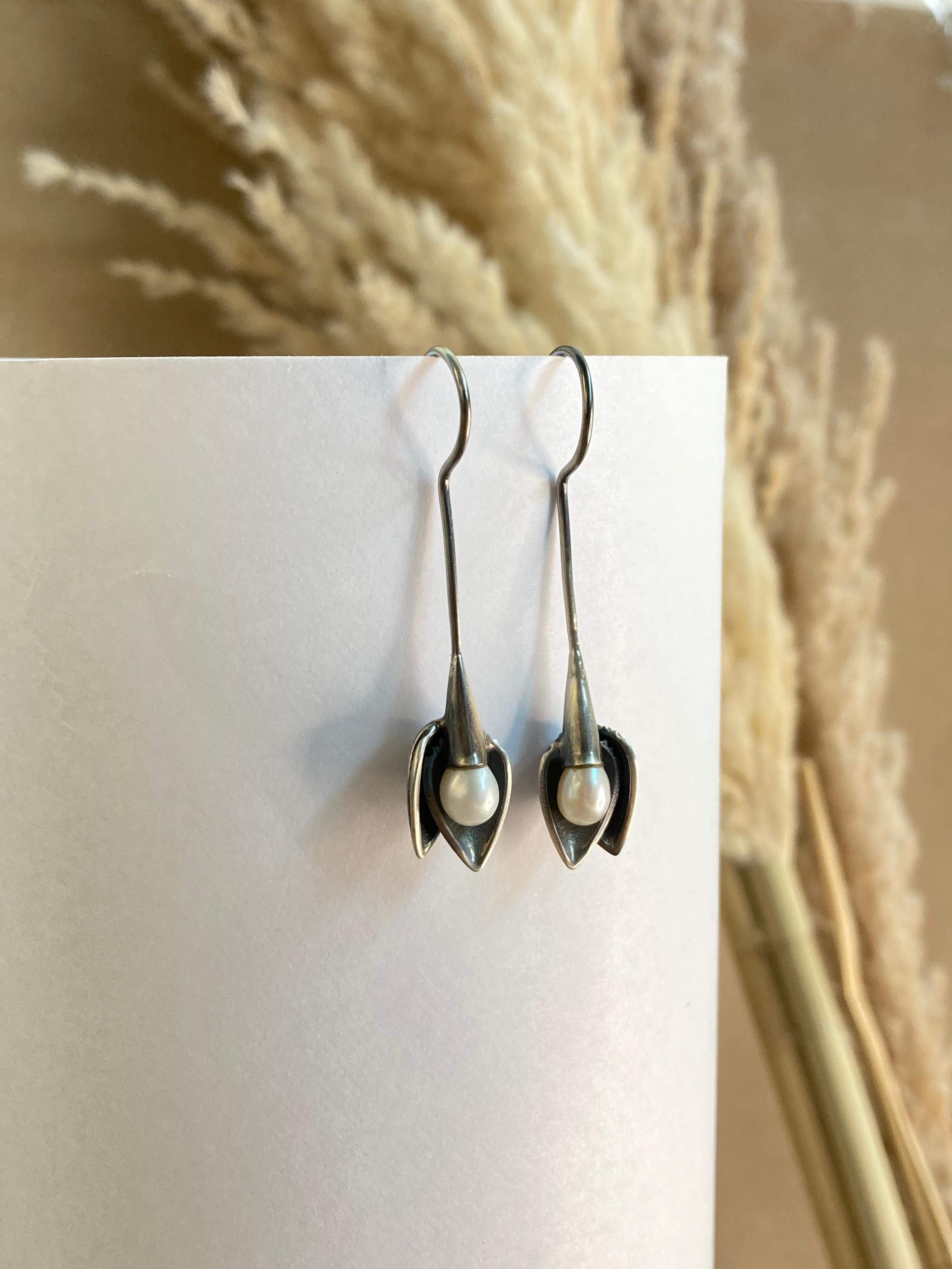 silver earrings for women