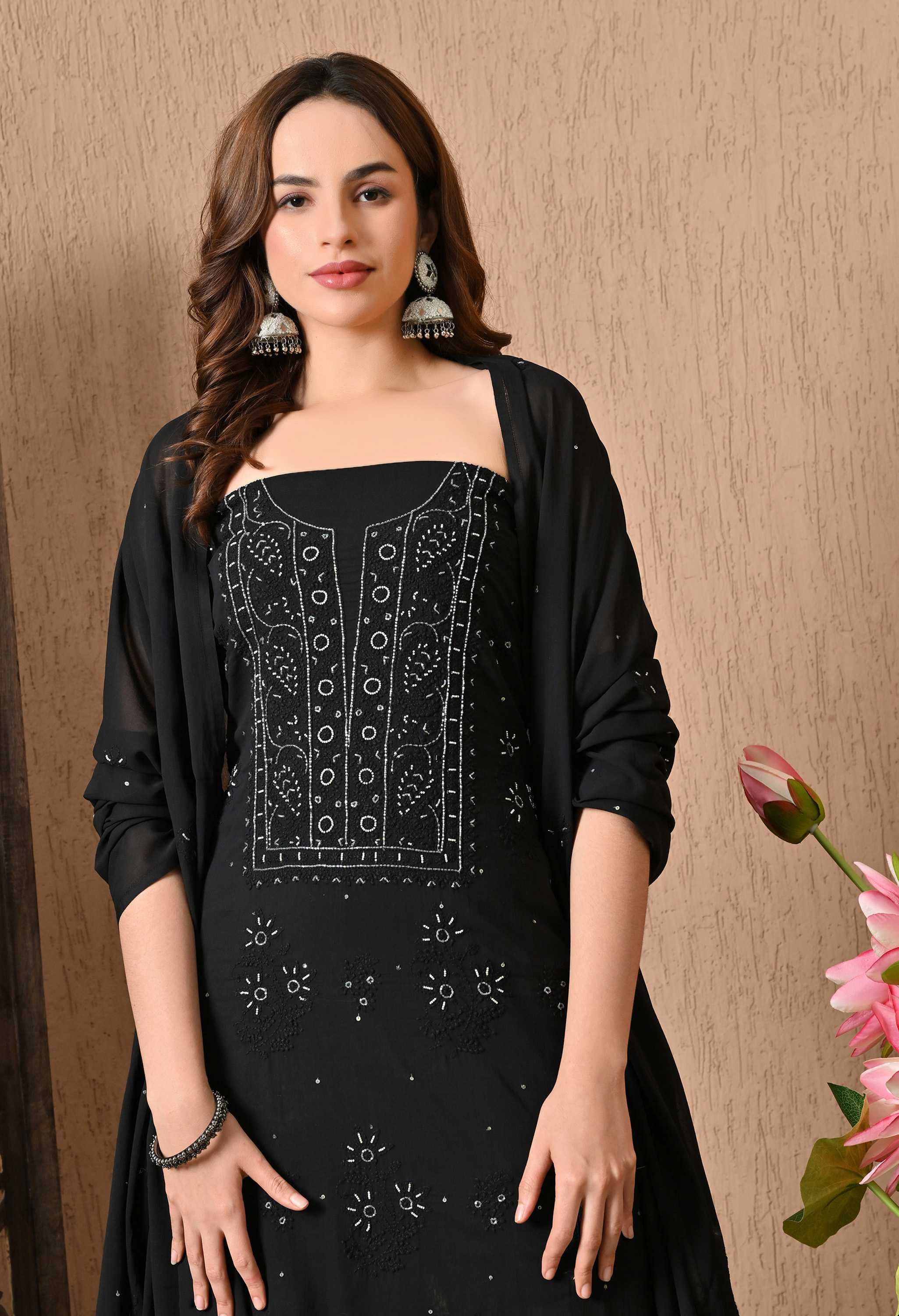 Mul Cotton Handwork Suit Sets