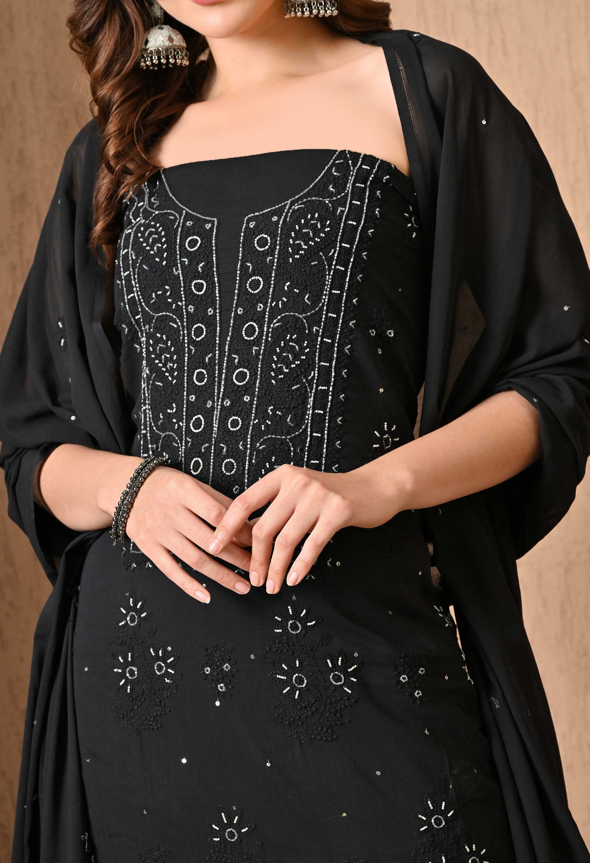 Mul Cotton Handwork Suit Sets