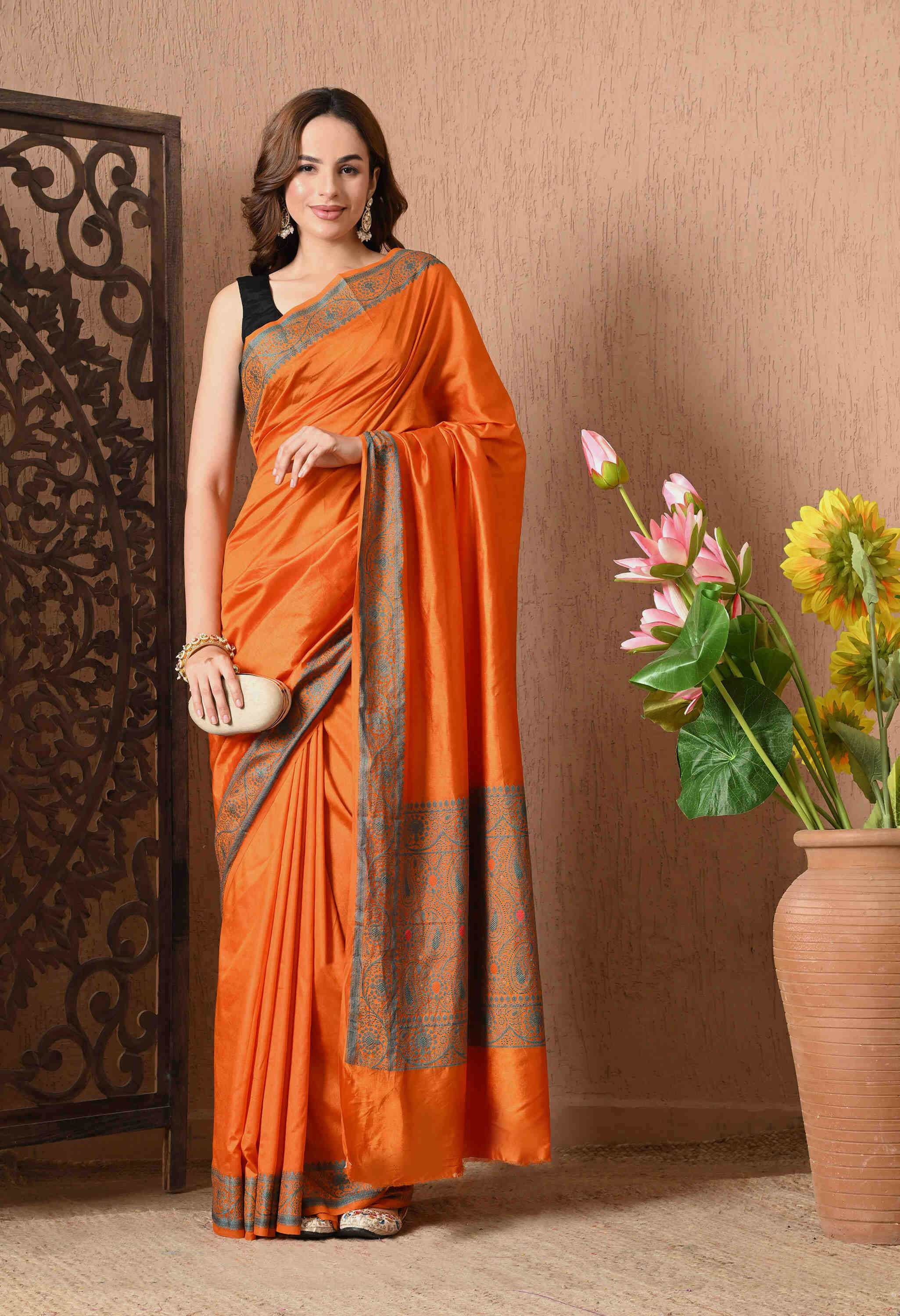 Office and Day Wear Silk Saree