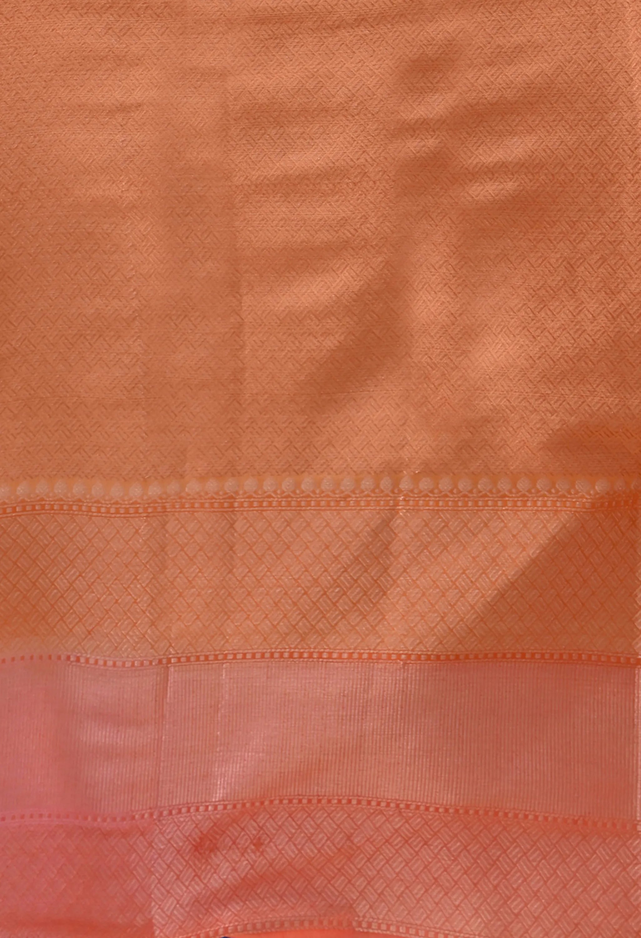 Orange Rangkat Silk Saree