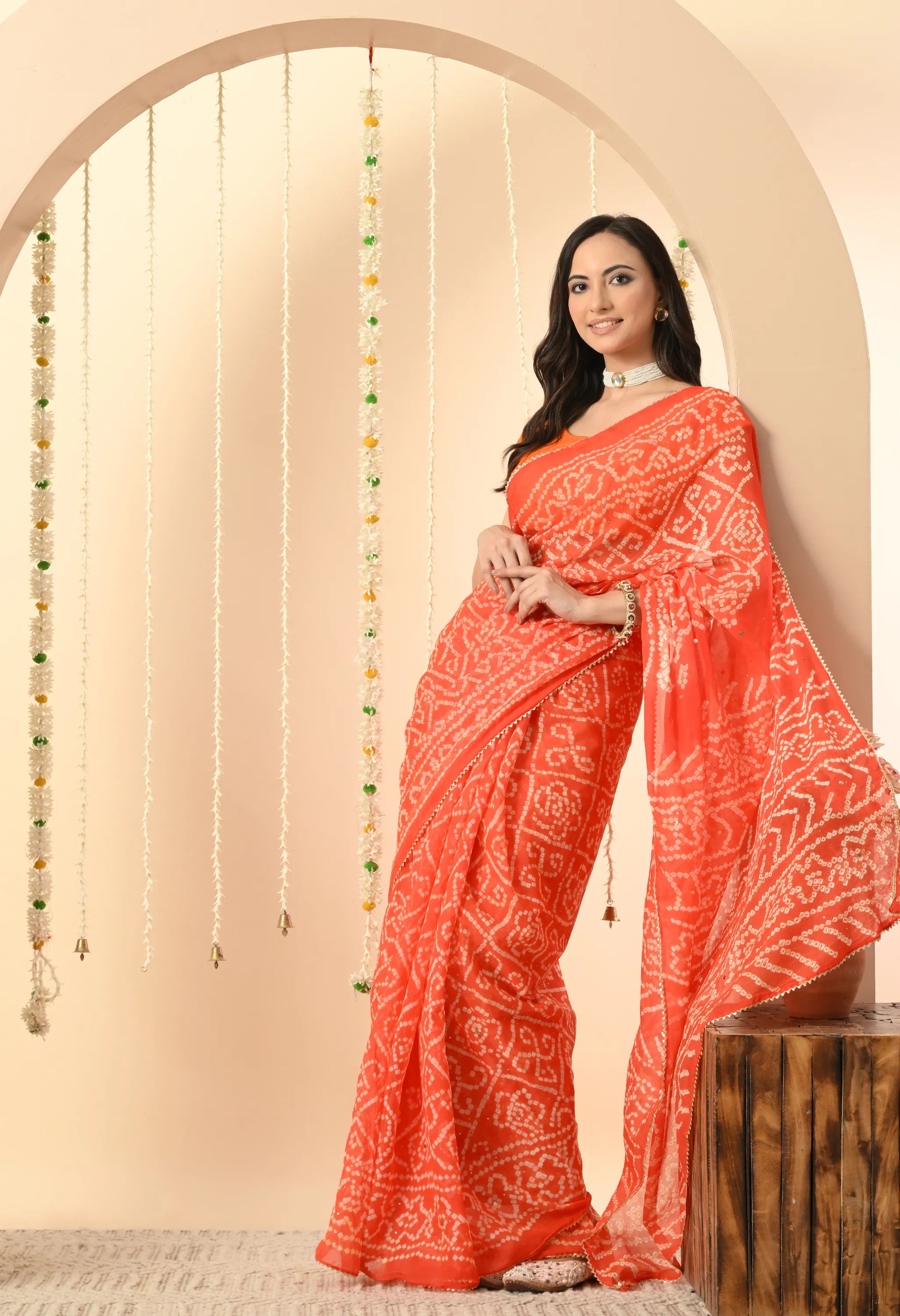 Traditional Bandhani sarees