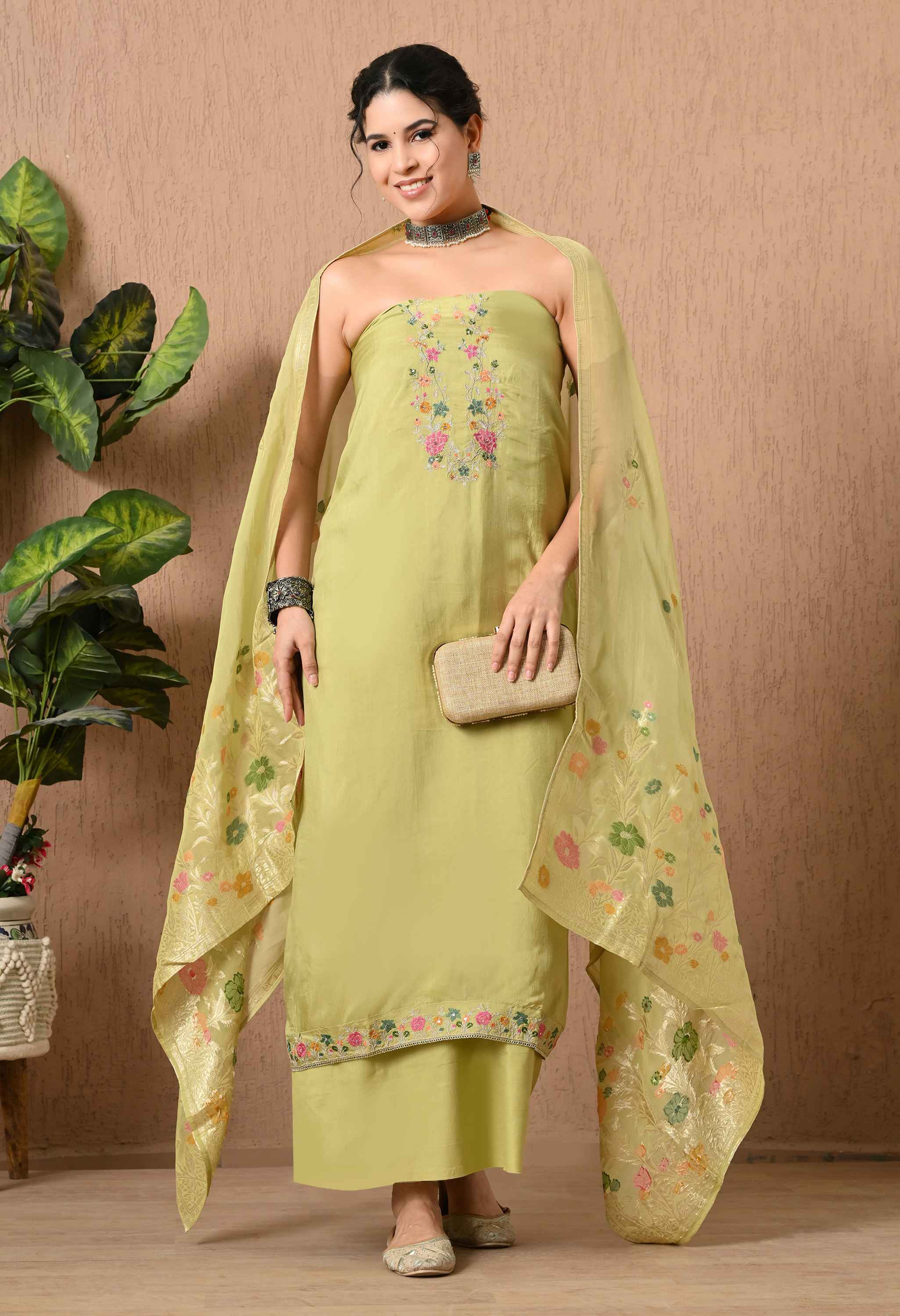 Organza Salwar and Suit Women