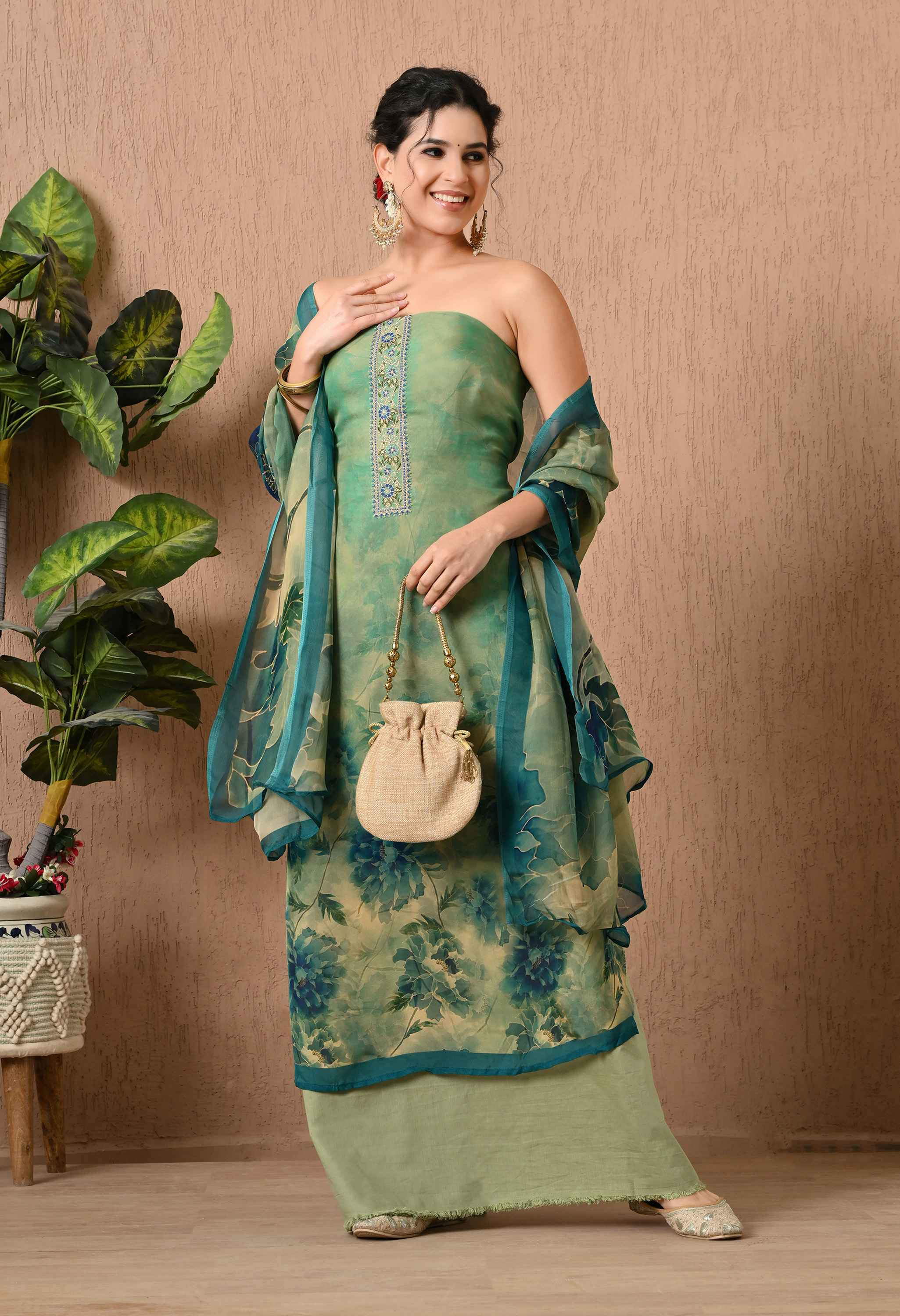 Organza suit set 