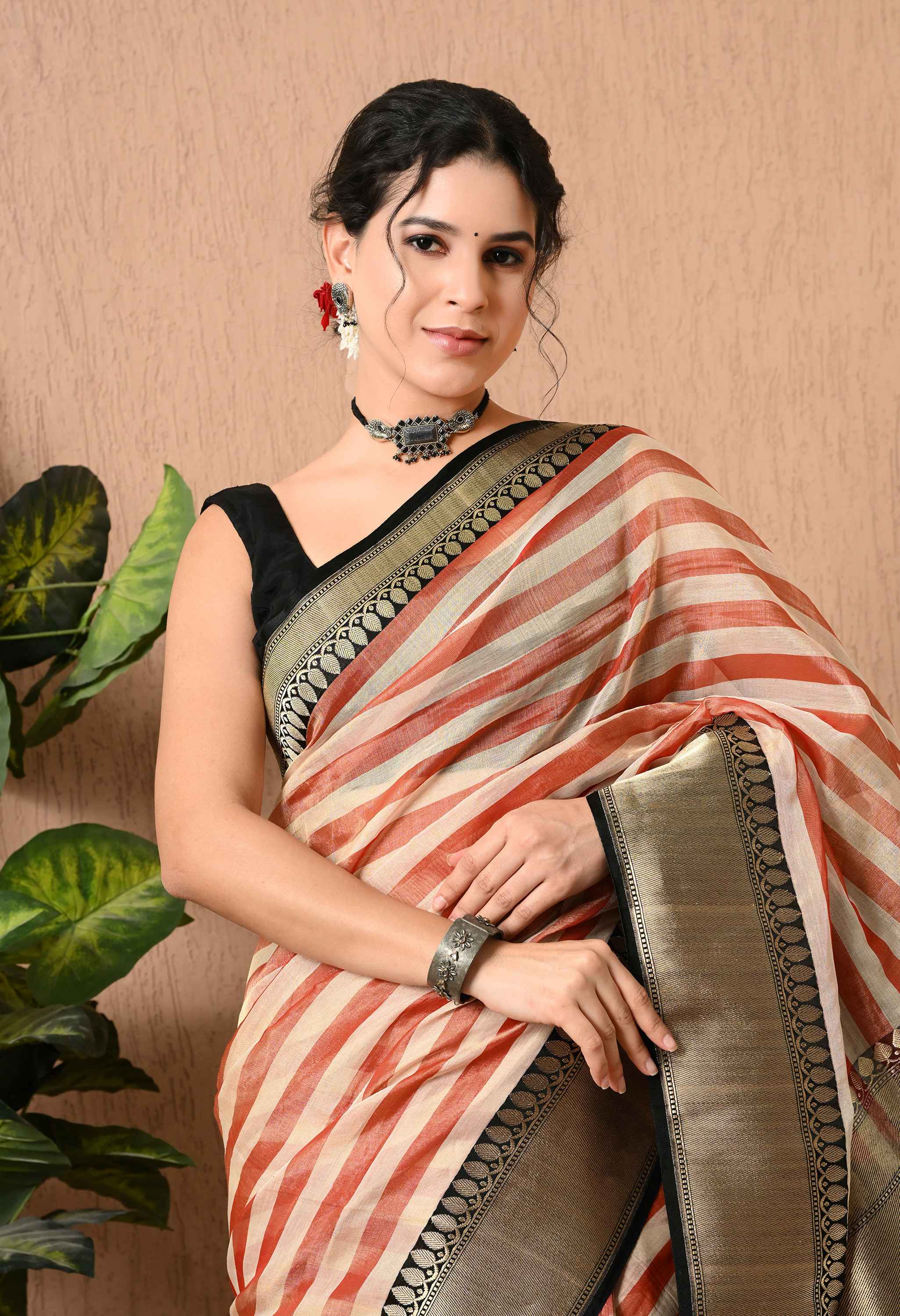 Party Wear Tissue Silk Saree