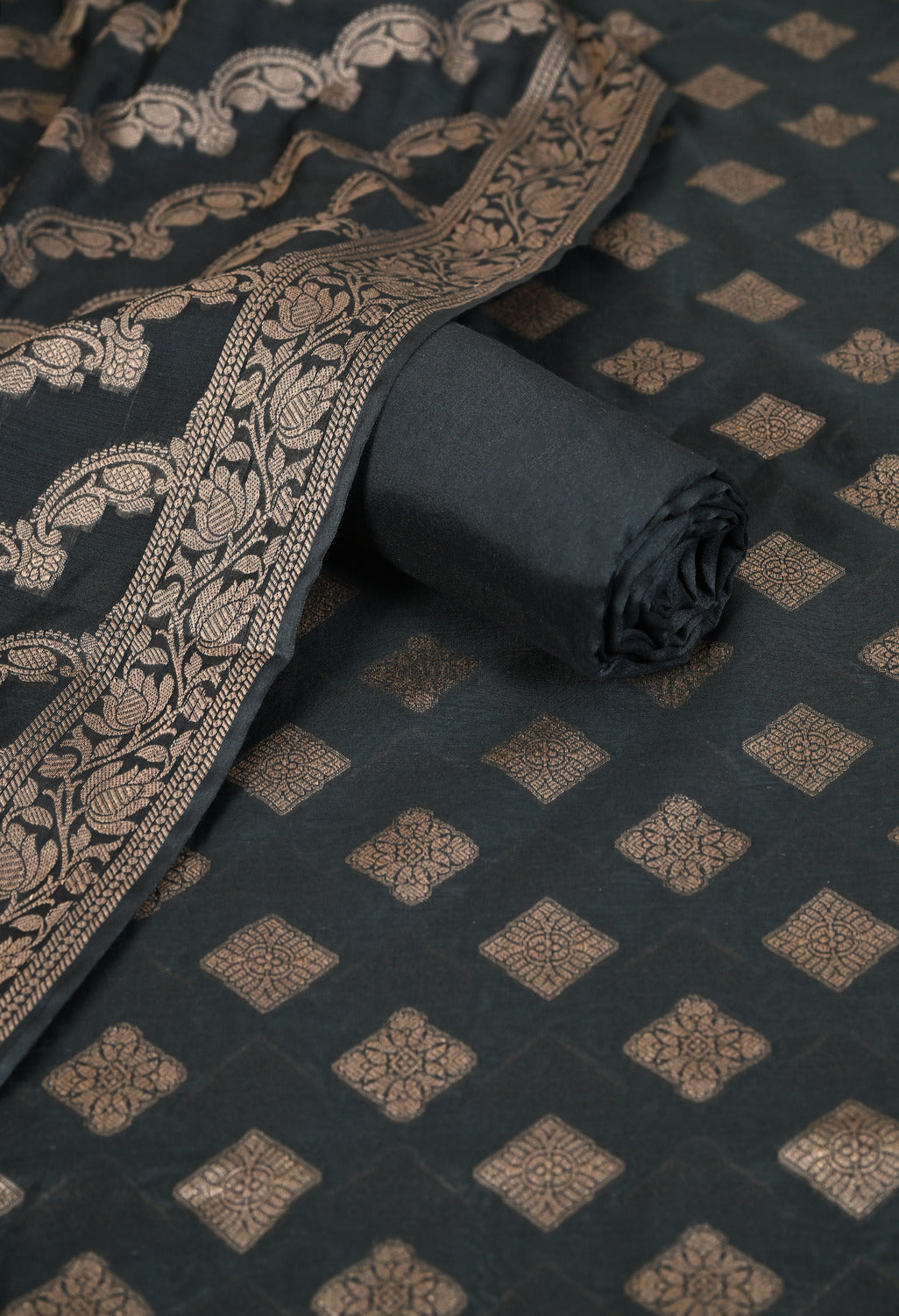 Party wear Chanderi cotton suit