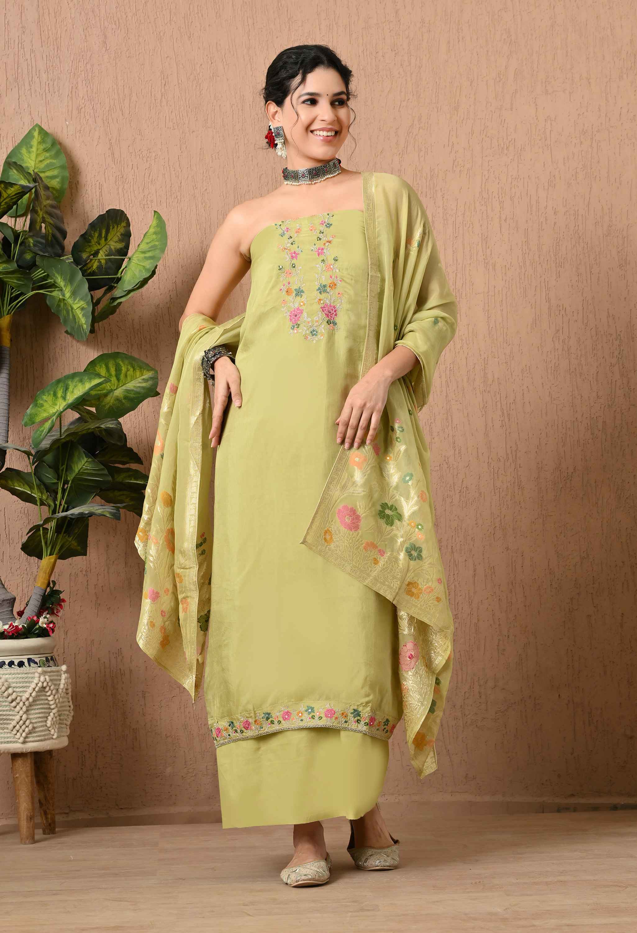 Organza Salwar and Suit Women