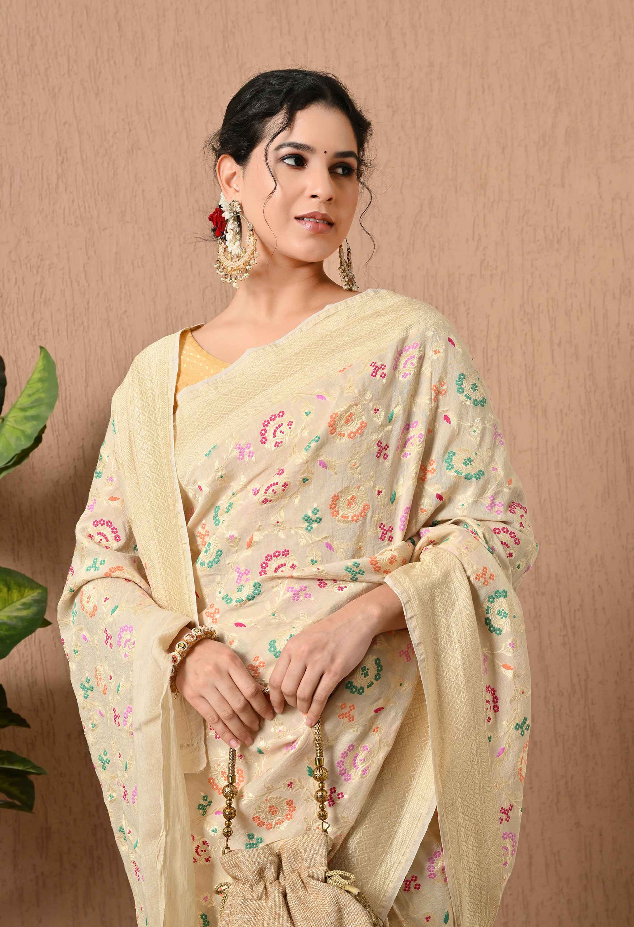 Handloom sarees for festive wear