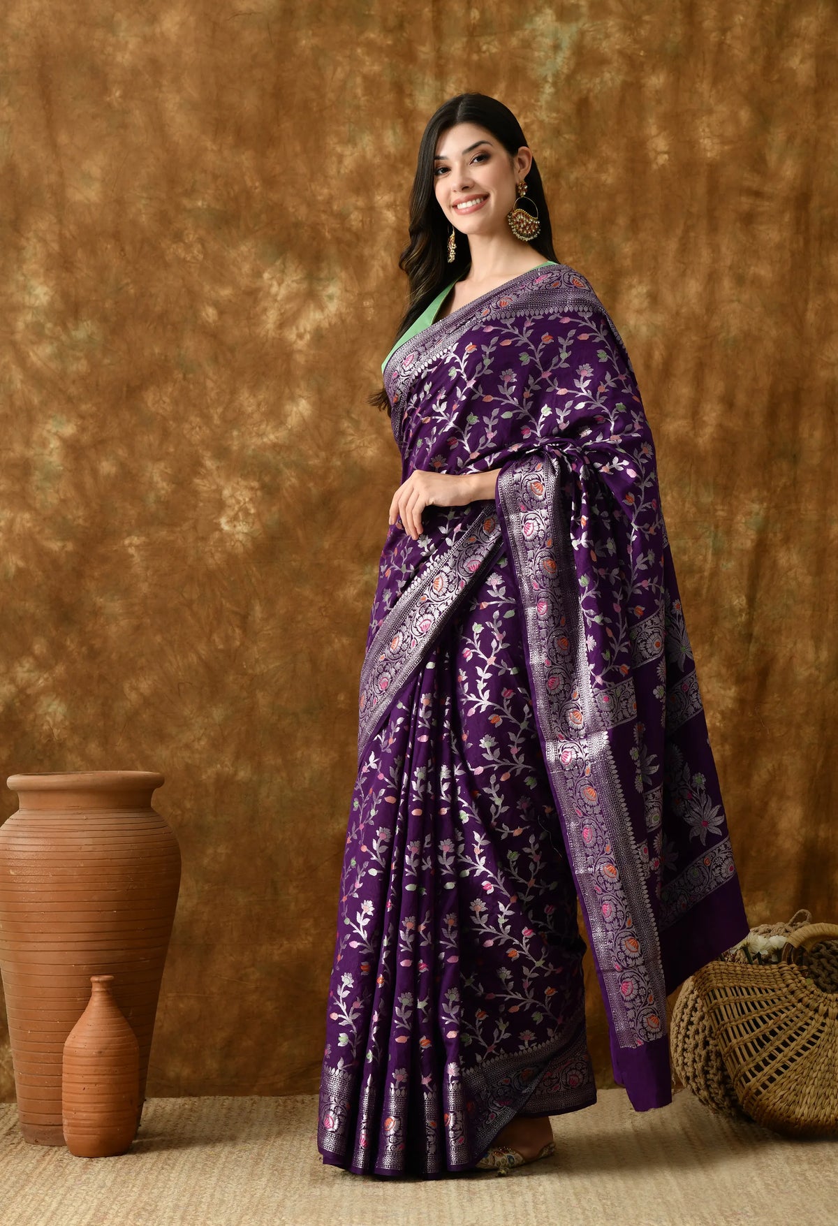 Party wear sarees for festive occasions