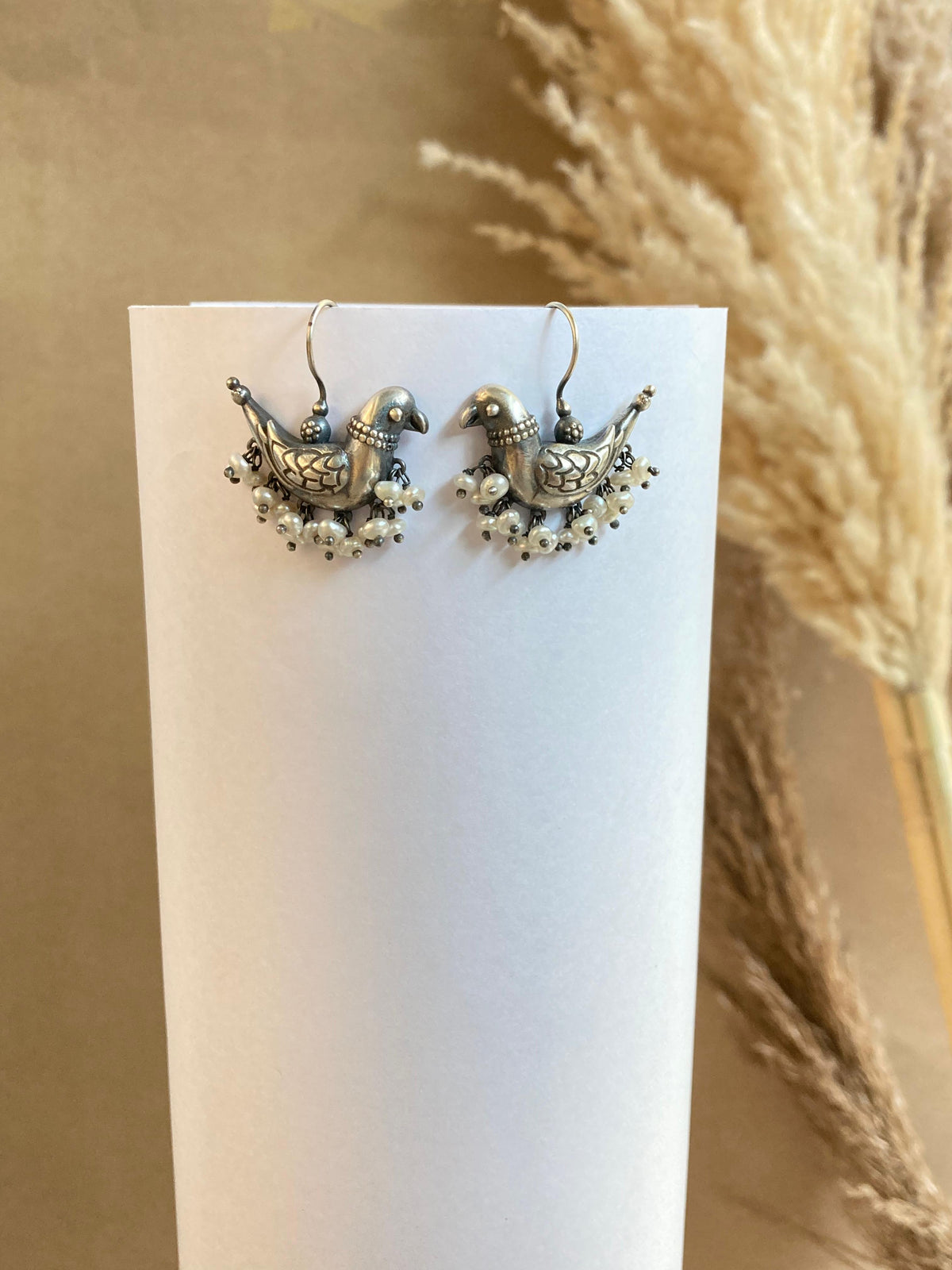 Rakhi Silver Earrings For Sister | COD | Buy Now