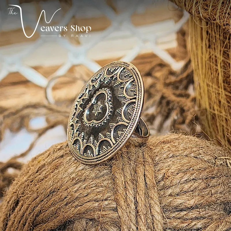 Pure silver rings with hallmark