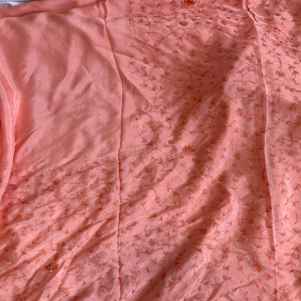 Pure Chiffon Handwork Saree