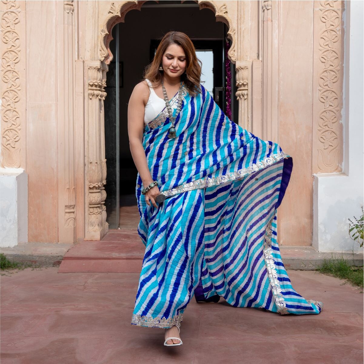 Pure Dupion Silk Saree