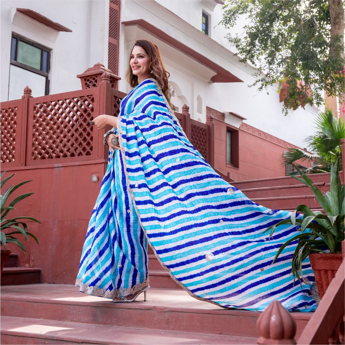 Pure Dupion Silk Saree