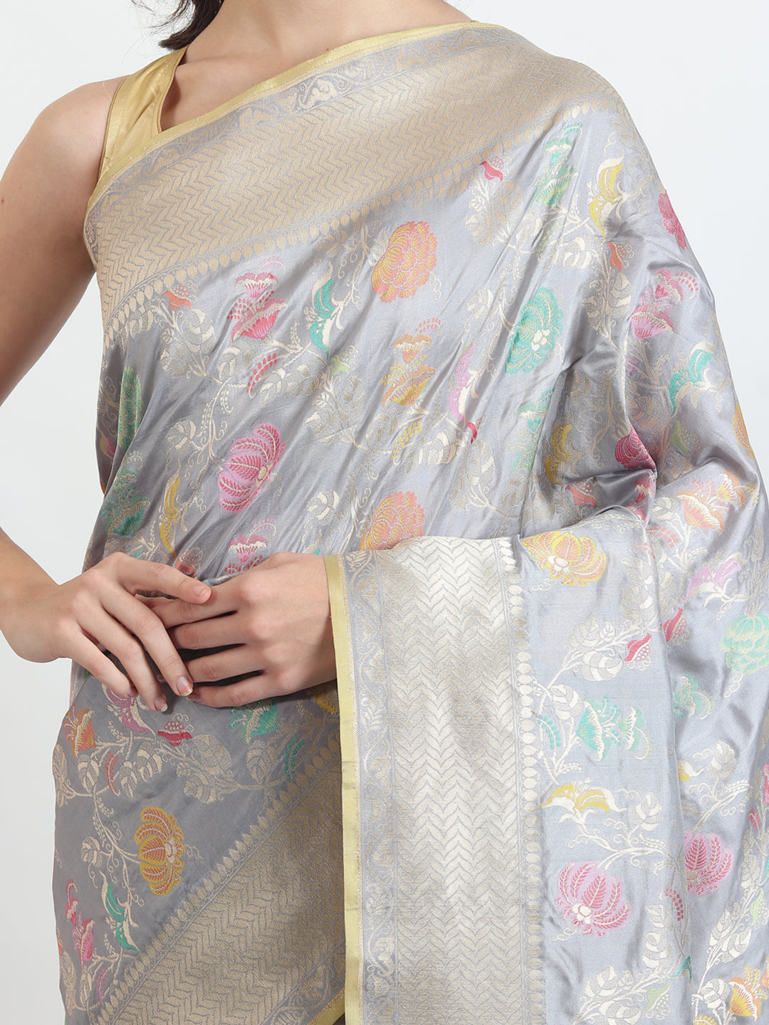 Handloom Katan silk saree