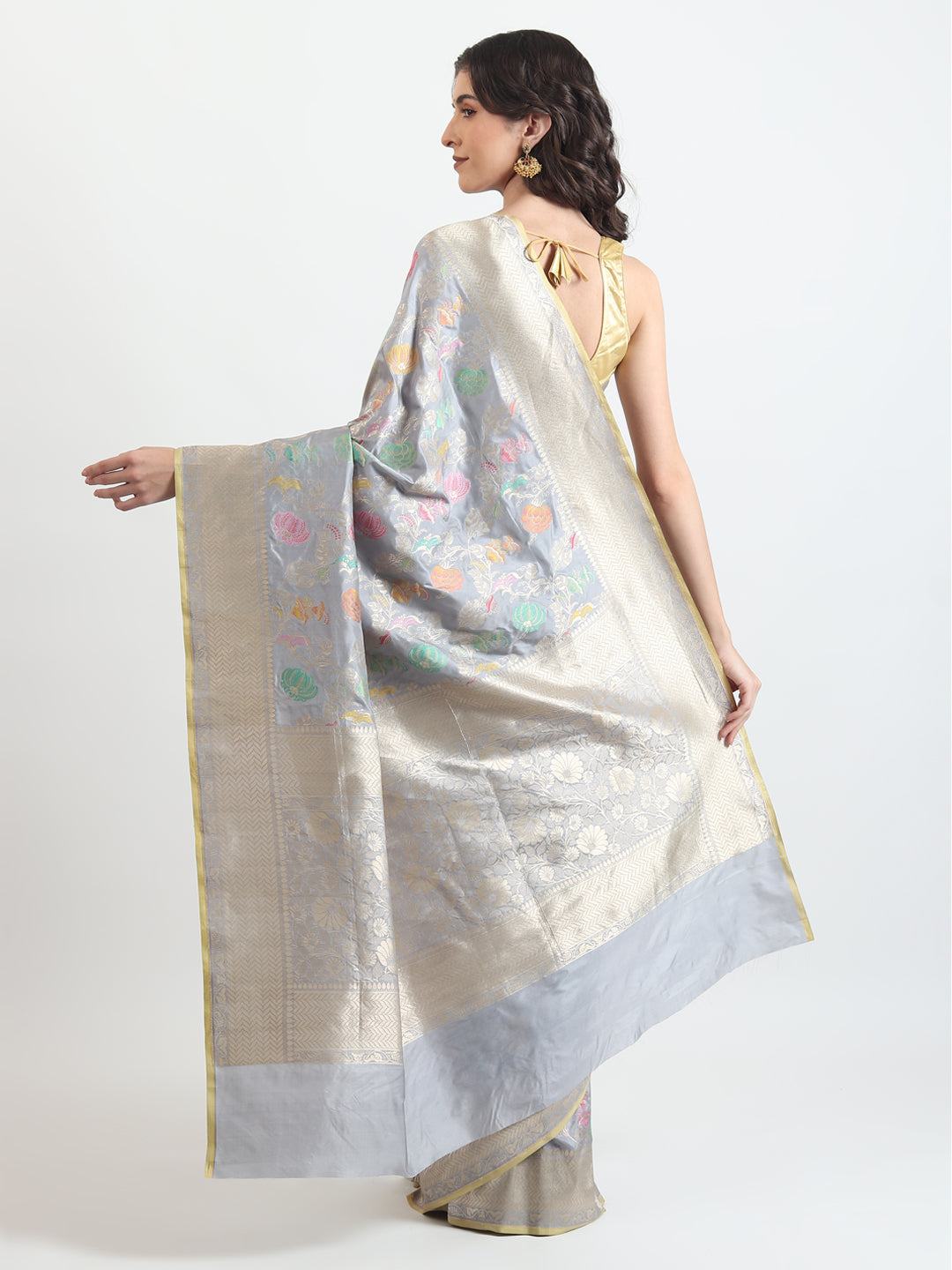 Handloom Katan silk saree