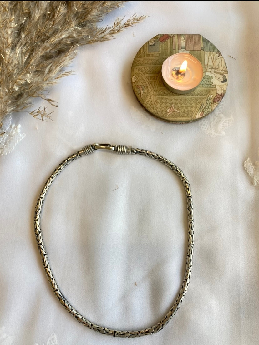 buy pure silver chain or mala online india  