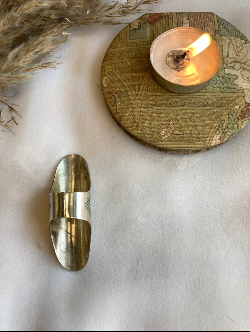 Pure Silver Cocktail Ring Online