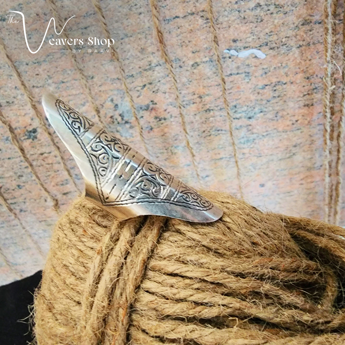 Pure Silver Cocktail Ring Online