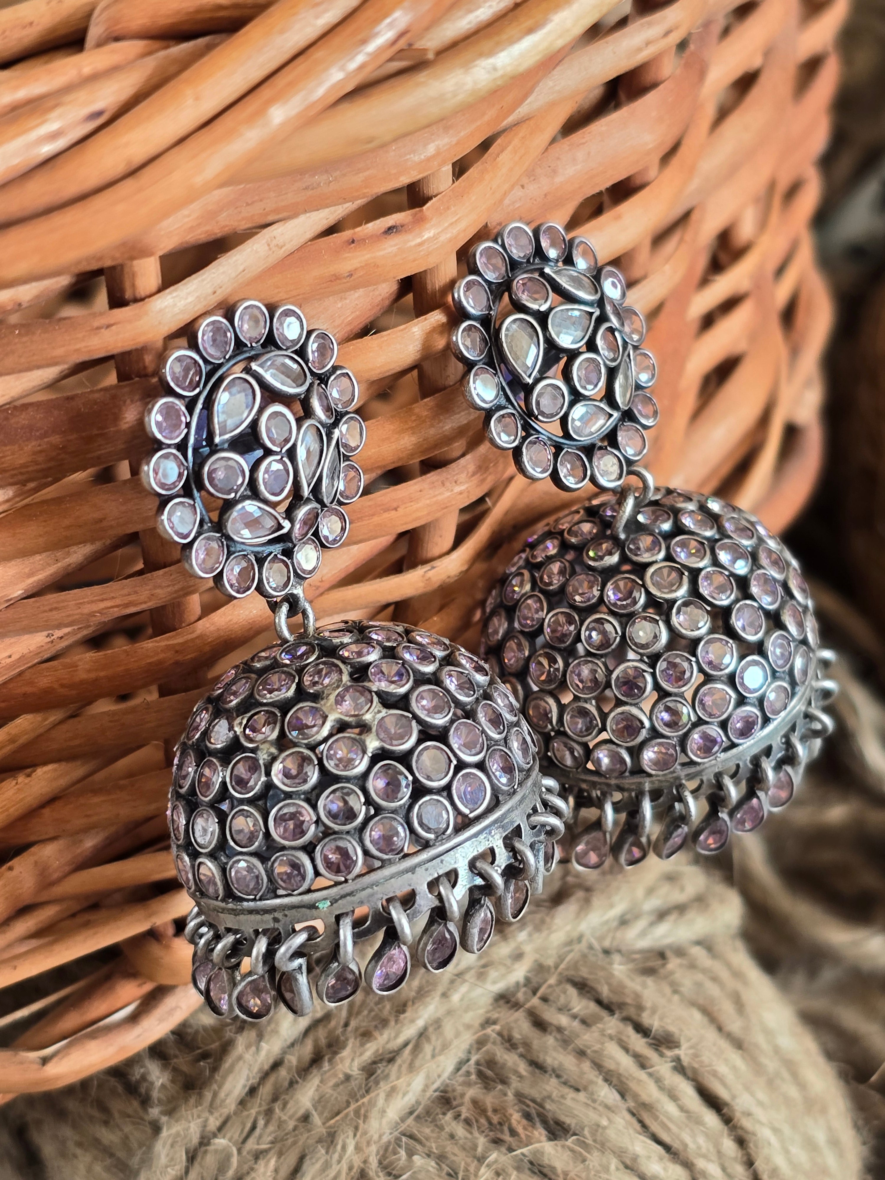 Pure Silver Jhumaki Earring