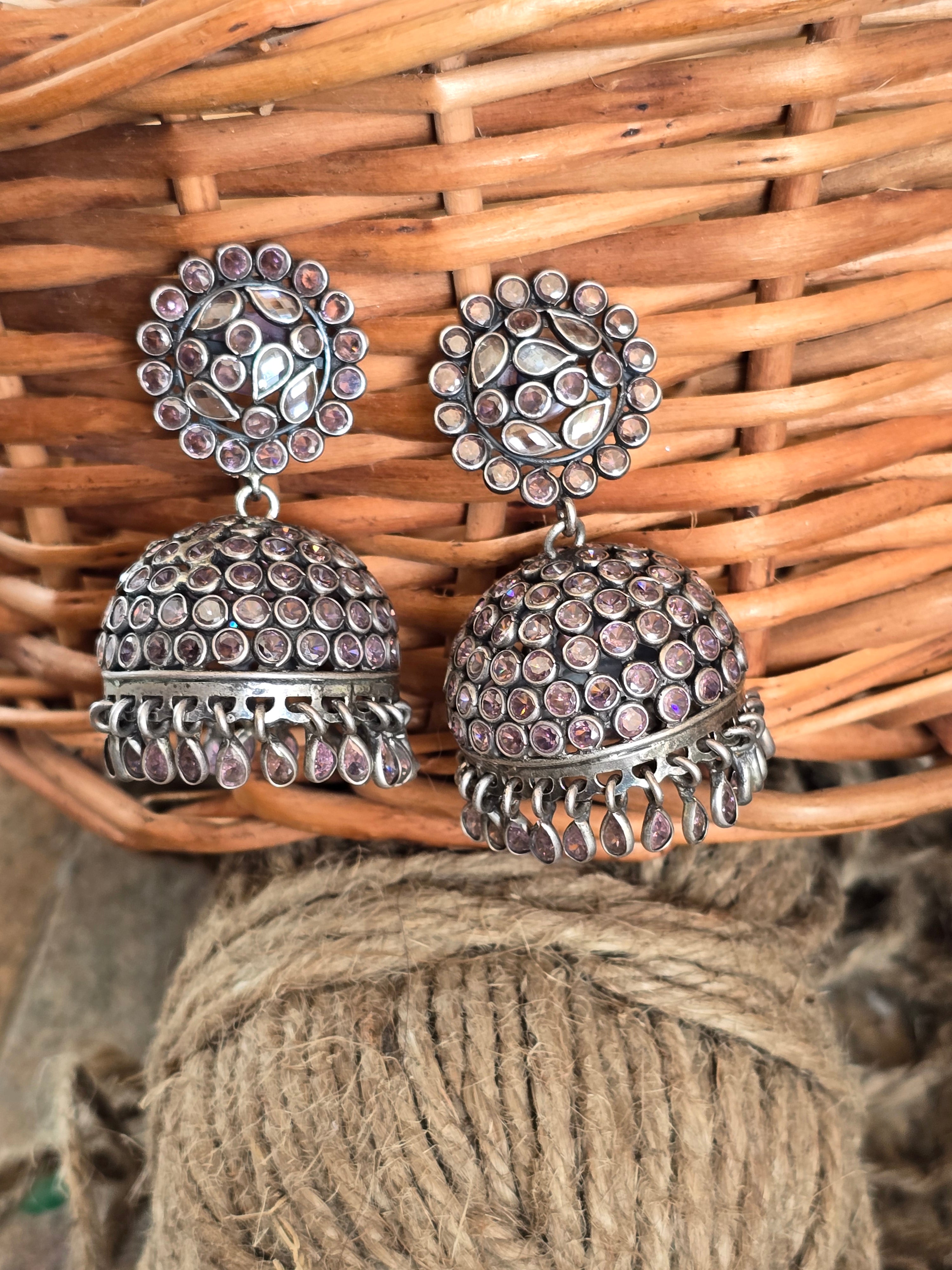 Pure Silver Jhumaki Earring