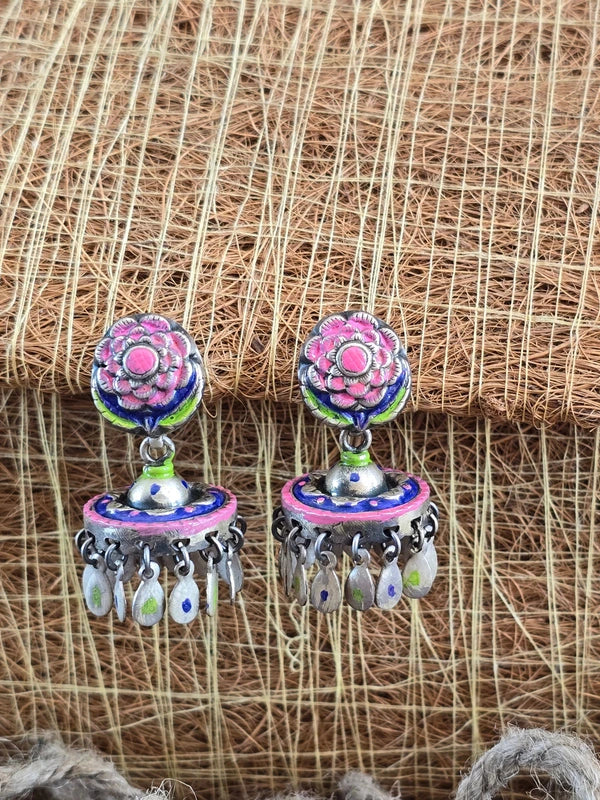 Sterling silver stud earrings