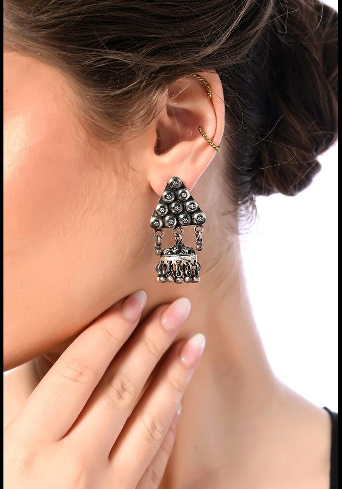 Buy pure silver earrings online