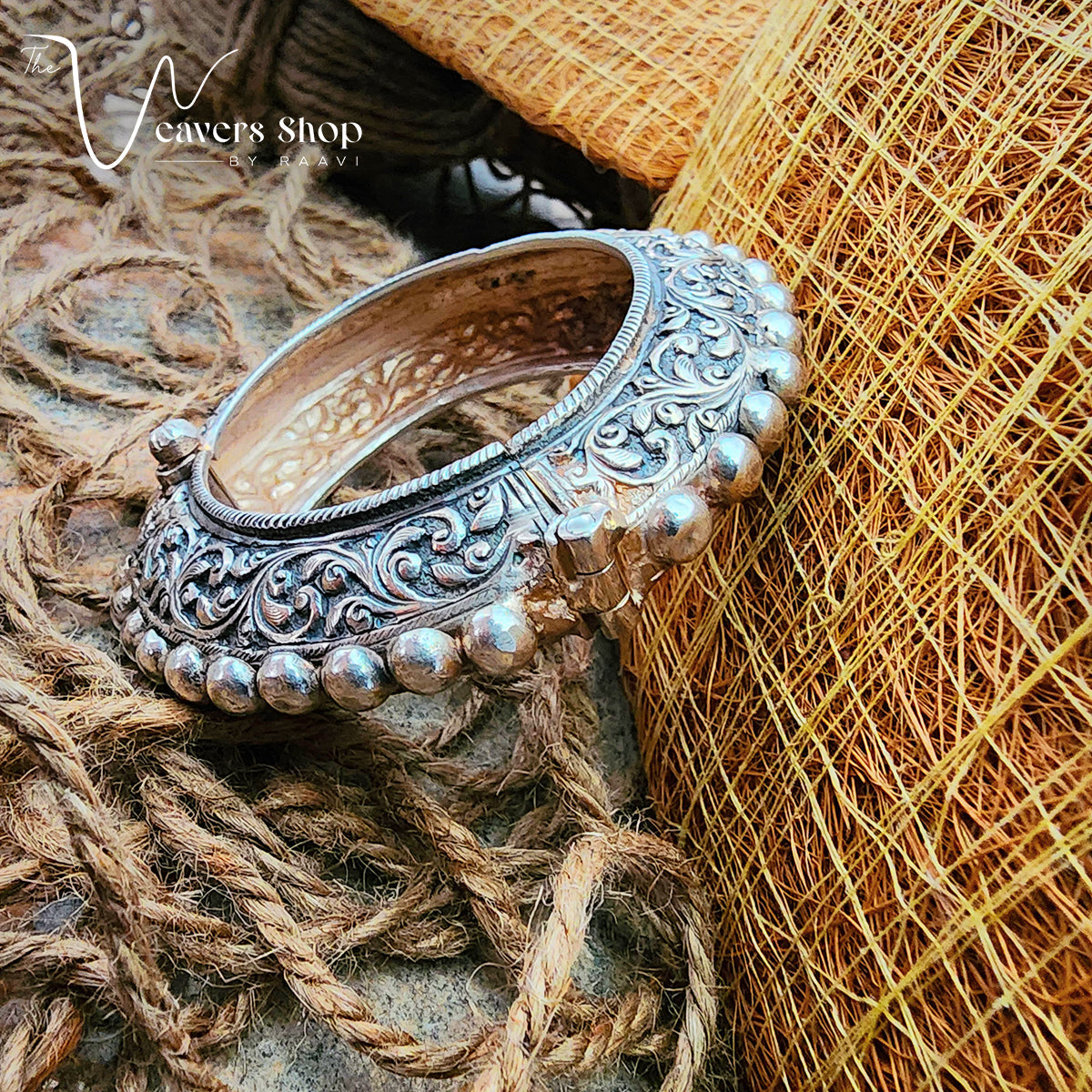 92.5 Sterling Silver Handcrafted kada