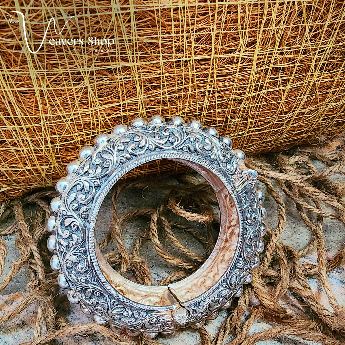  92.5 Sterling Silver Handcrafted kada