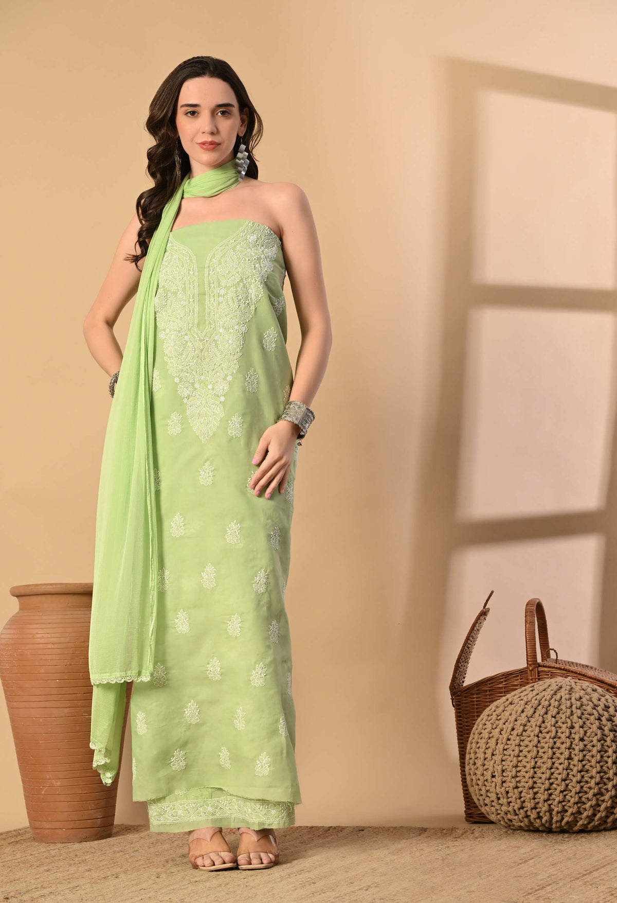 Pure cotton suits for Rakhi gifting