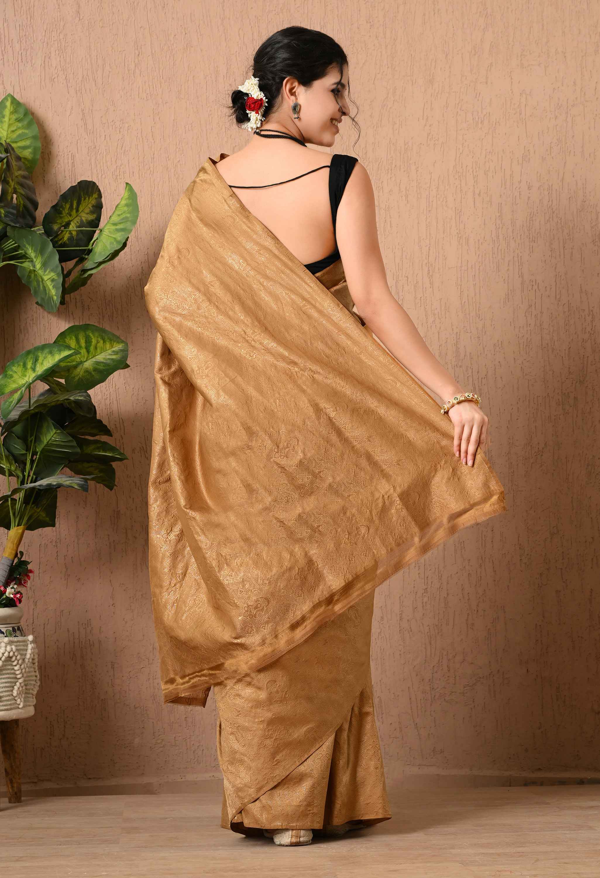 katan silk saree with zari
