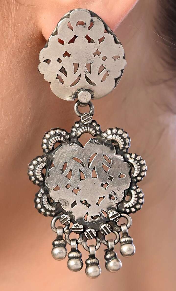 Buy pure silver earrings online