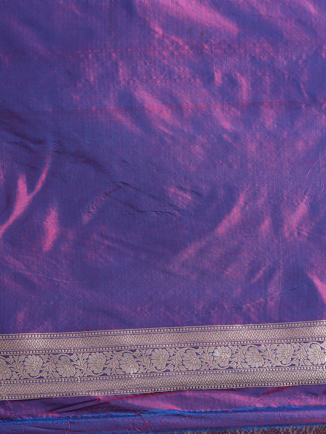 Purple Katan Silk Blouse