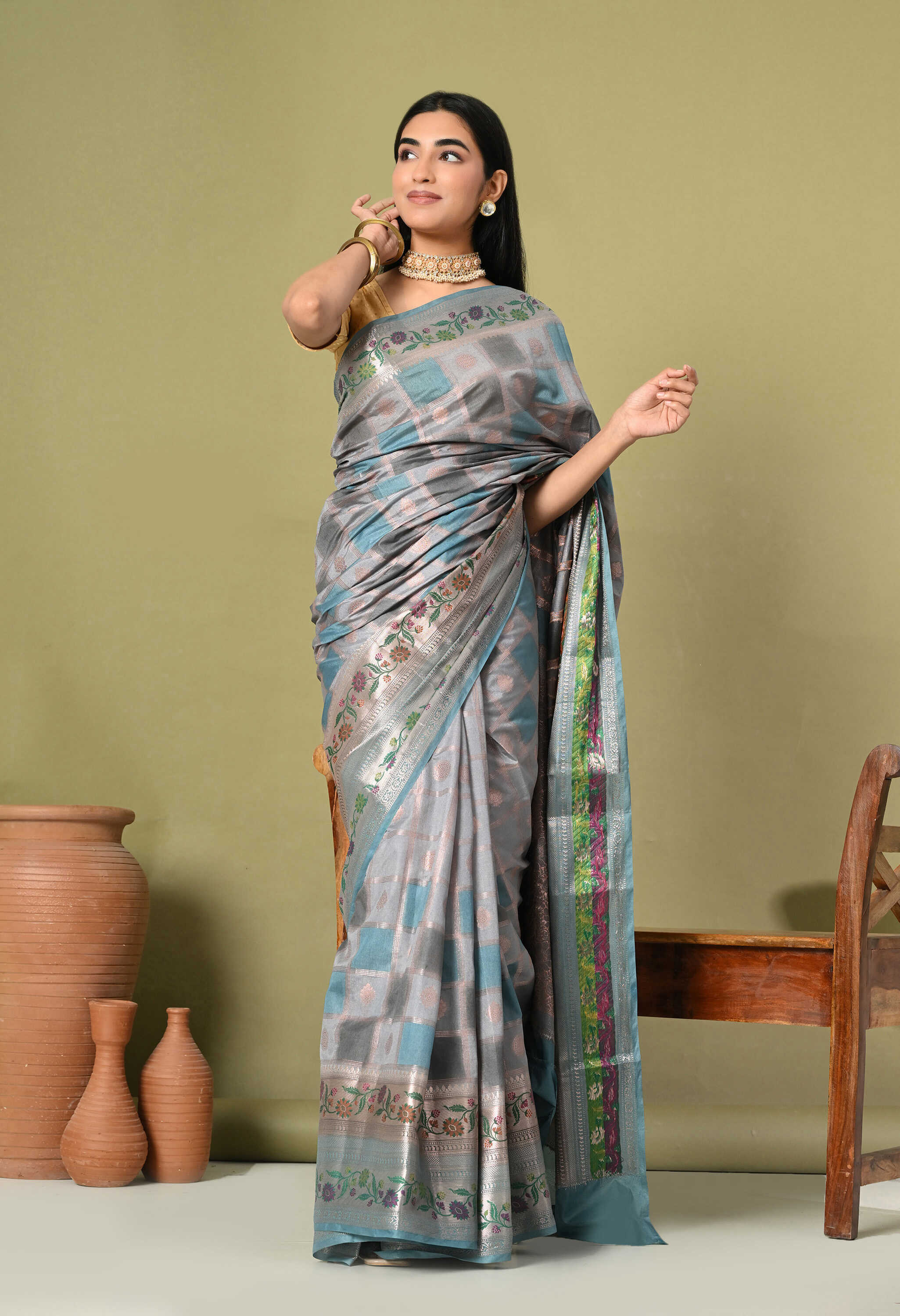 Rangkat Silk Banarasi Saree