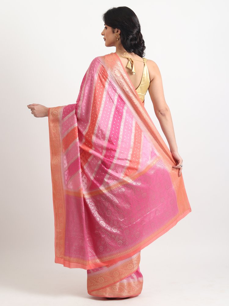 Rangkat Silk Saree with Jari Weave