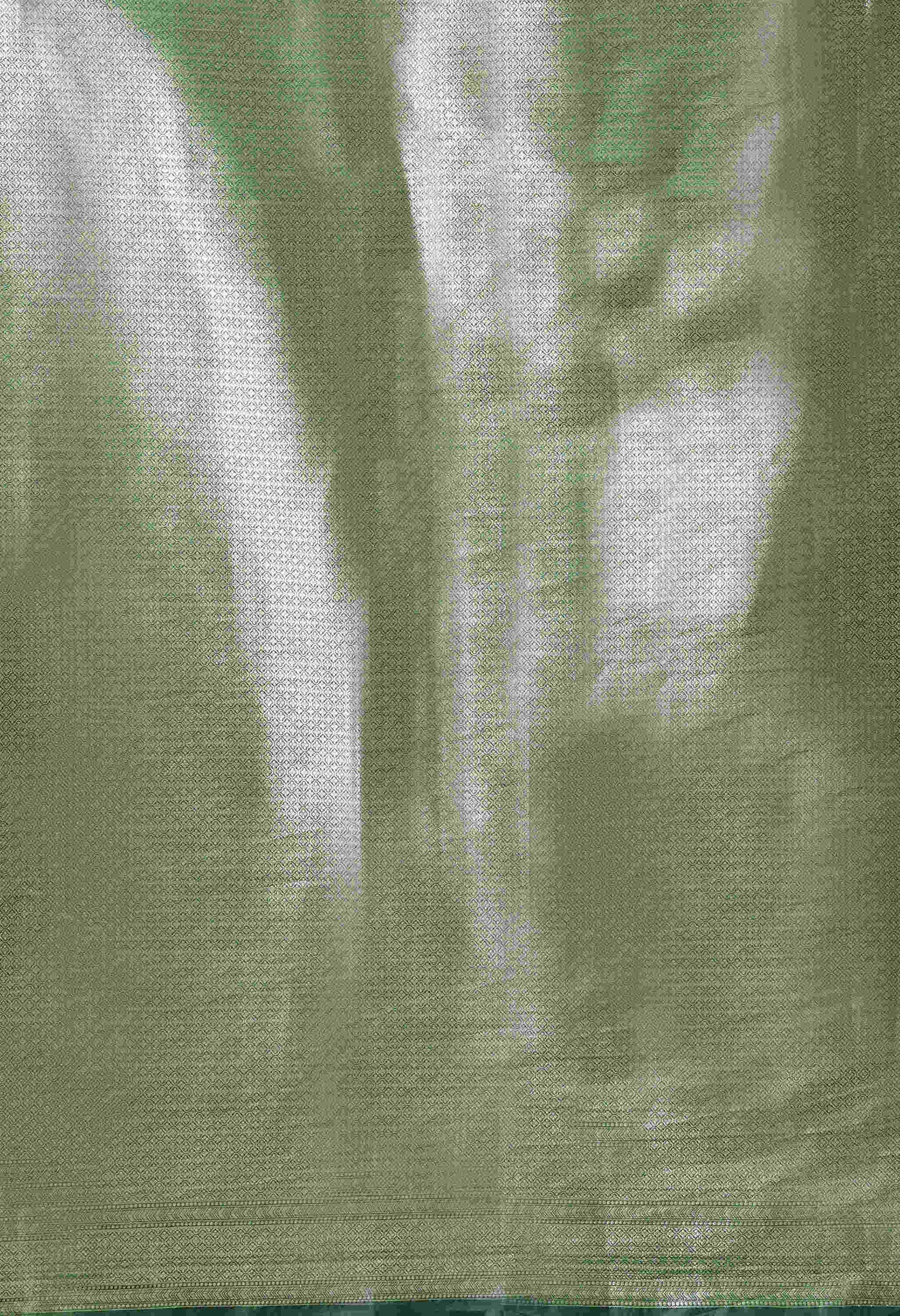 Best Green Banarasi Silk Saree