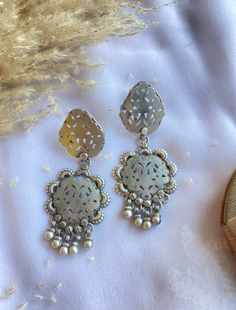 Buy Pure Silver Earring and Jhumaki