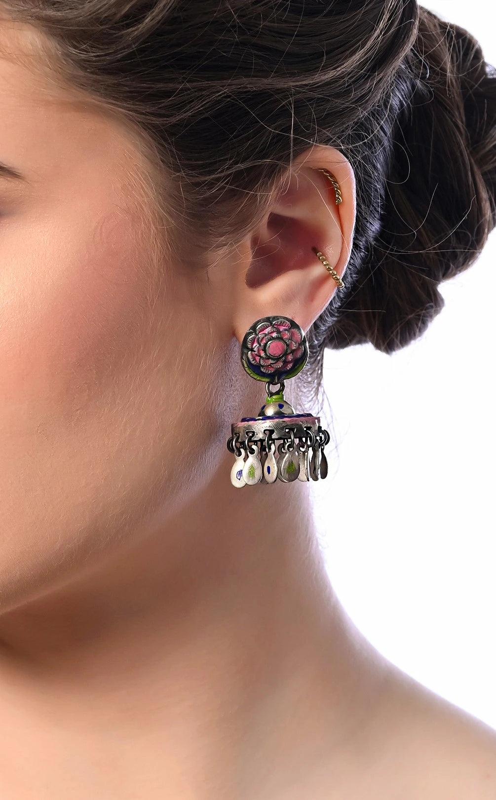 Pure silver earrings online India