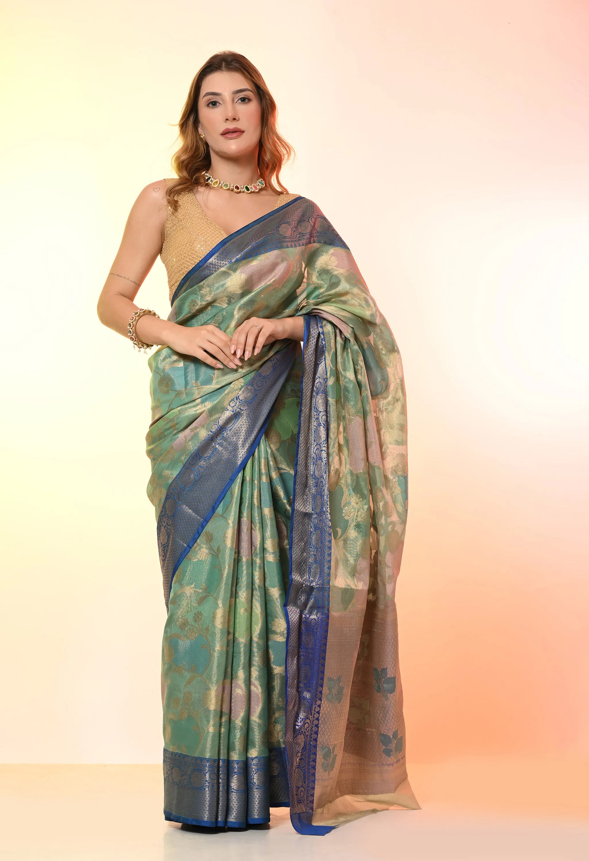 Tilphi banarasi Silk Saree