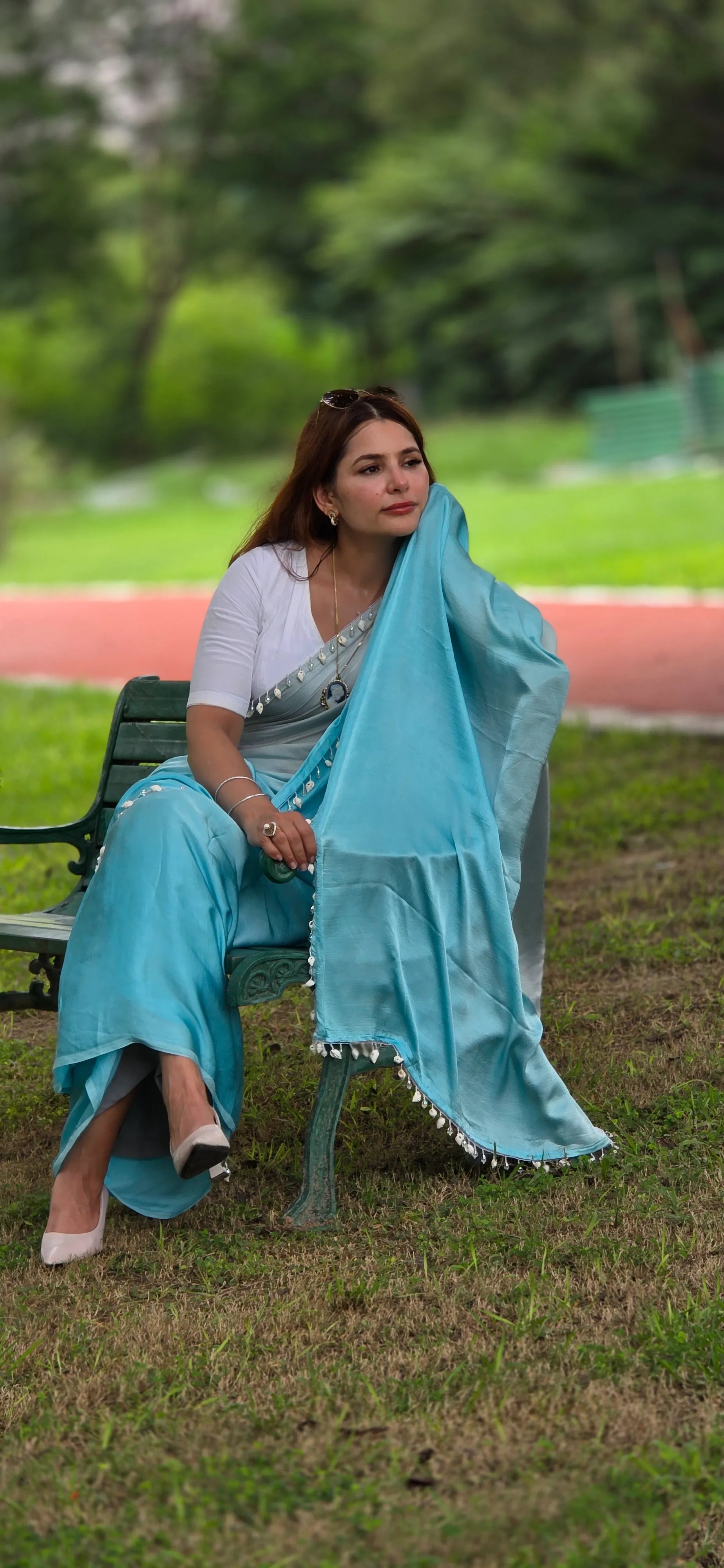 Traditional saree for festival