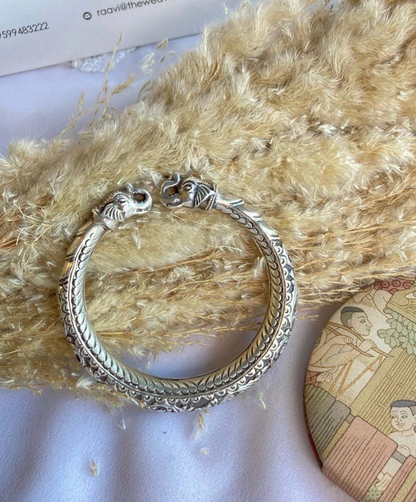 Trending pure silver kada best for rakhi gift