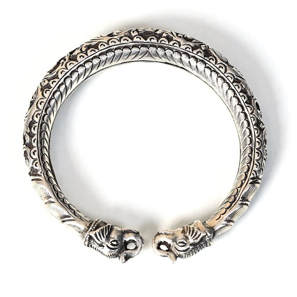 Buy Rakhi gift for sister Silver Kada